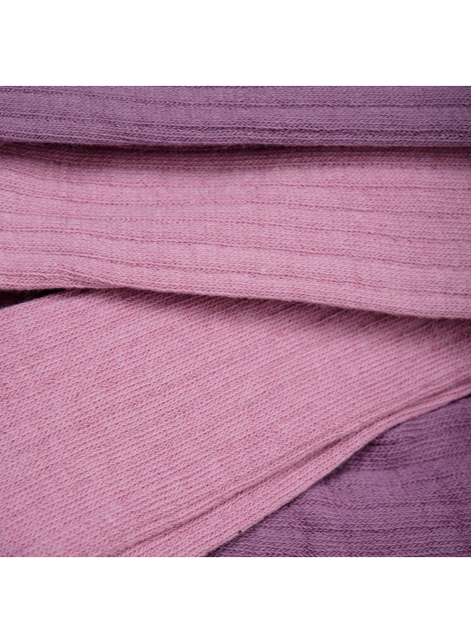 Stocking - solid rib (2-pack) 5754 | Orchid Haze (583)