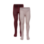 Stocking - solid rib (2-pack) 5754 | Rose Smoke (514)