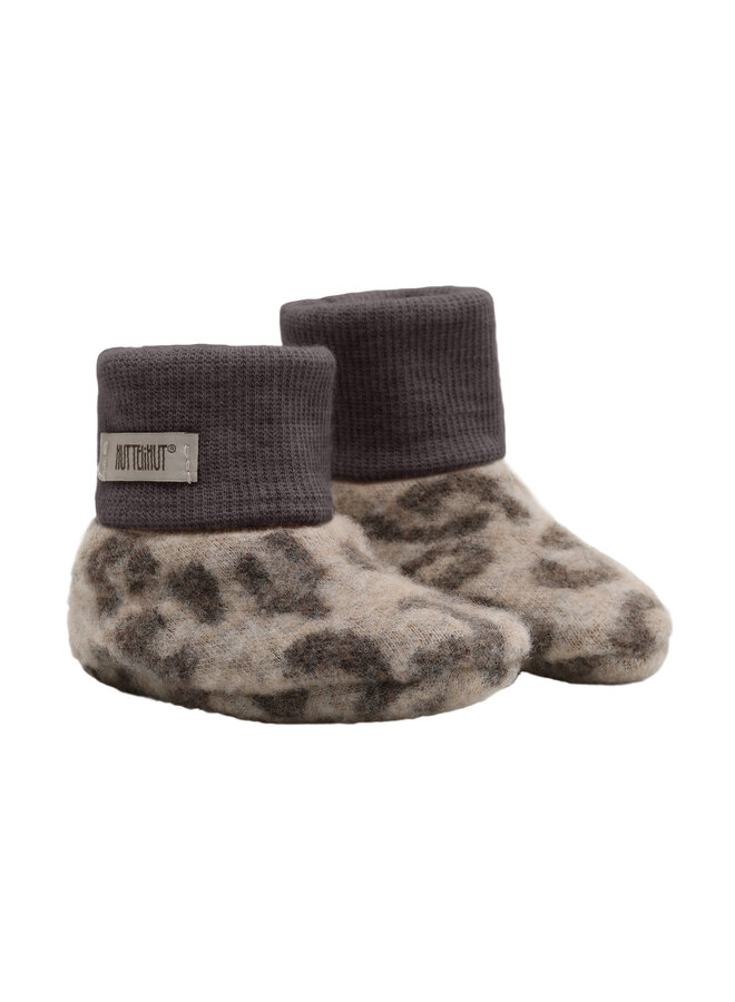Footies Wool Fleece 2-layer 481042 | Camel Melange-2044