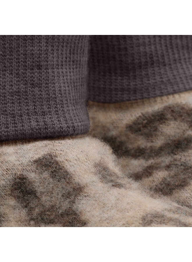 Footies Wool Fleece 2-layer 481042 | Camel Melange-2044