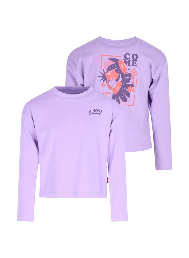 B.Nosy Tina Long Sleeve Y608-5455 | Boug Lilac-603 (W26)