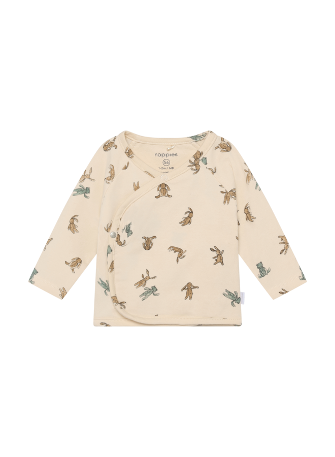 Tee LS AOP 6100017 | Buttercream-1111 (AW26)