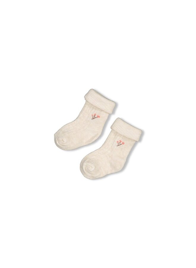 Sokken - Forest Garden  50400381 | Offwhite Melange (610)