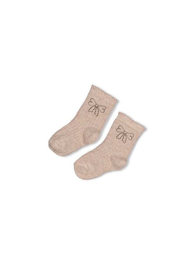 Sokken - Dress to Impress 50400385 | Taupe Melange (730)