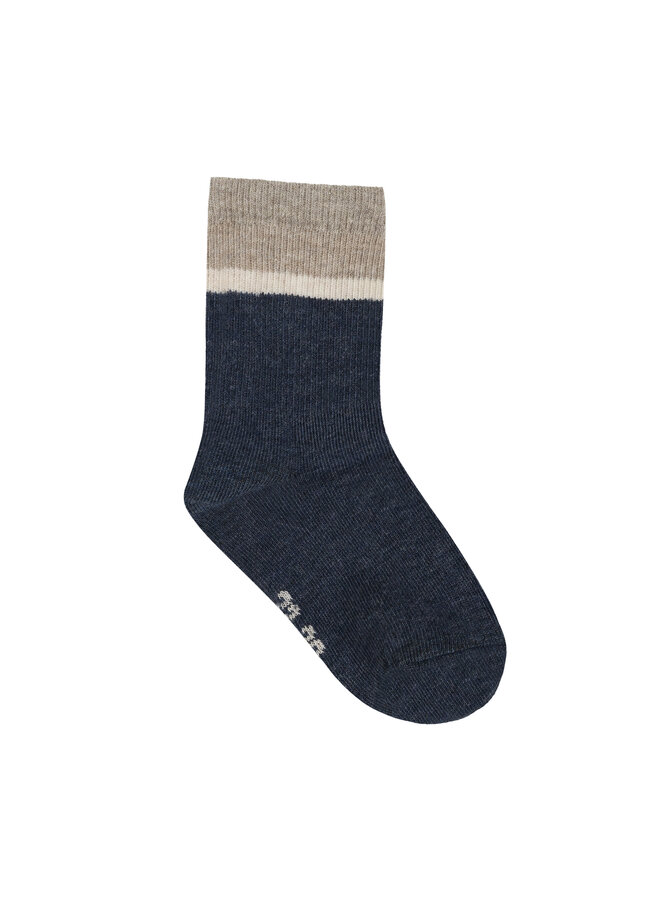 Socks w.pattern (7-pack ) 6783 | Blue Nights (793)