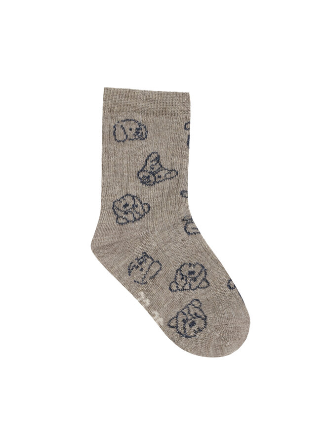 Socks w.pattern (7-pack ) 6783 | Blue Nights (793)
