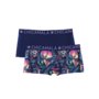 Girls 2-pack Boxer Shorts SUNRISE1215-01J | Print/Blue