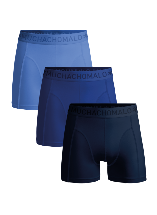 Boys 3-Pack Boxer Shorts SOLID1010-813J | Blue