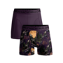 Boys 2-Pack Boxer Shorts | Wolf Print/Purple
