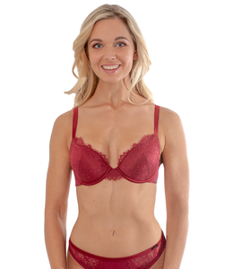 SAPPH Nathalie Push-Up Bra Red