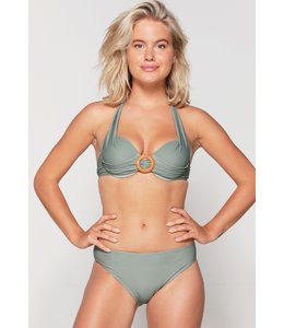 LingaDore Halter Bikini Set Army