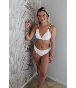 Body Dream Bralette Set White