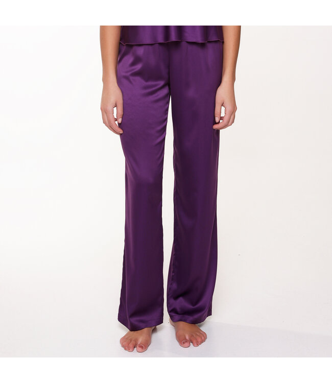 LingaDore Majestic Purple Satin Pants