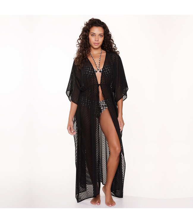 LingaDore Kimono Black