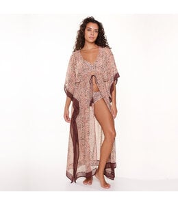 LingaDore Zebra brown kimono