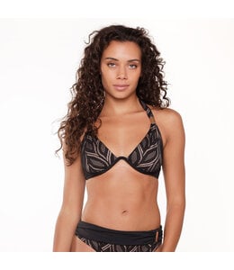 LingaDore black lace bikini top