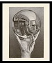  M.C. Escher | Hand with reflecting sphere | Ingelijst | no. 2 -  serie 57