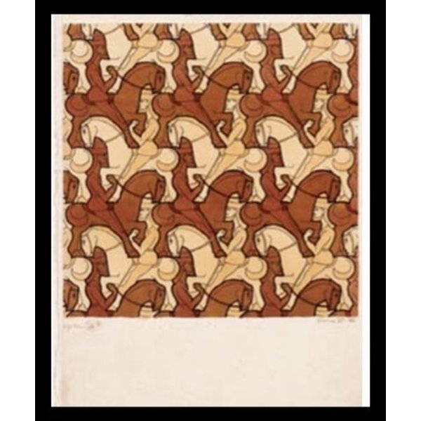 M.C. Escher | Horseman | Ingelijst | serie 64