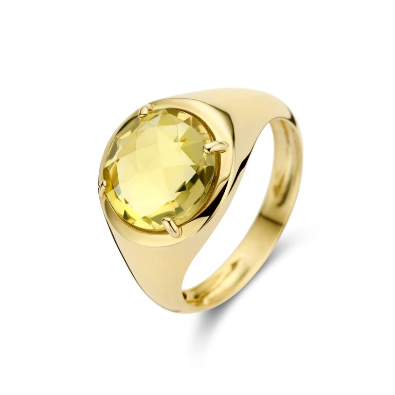 Assisi Ring lemon quartz