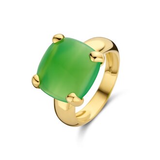 Los Angeles Ring Grande chrysoprase Los Angeles Ring Grande chrysoprase