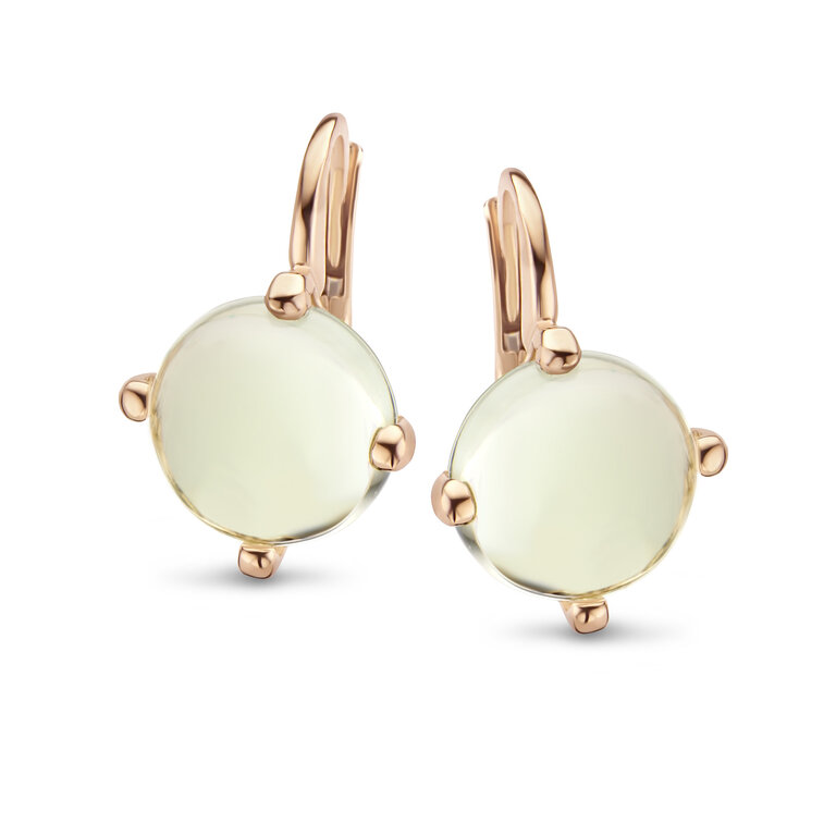 Lyon Earrings lemon quartz