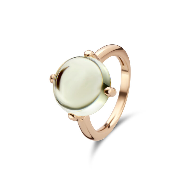 Lyon Ring lemon quartz