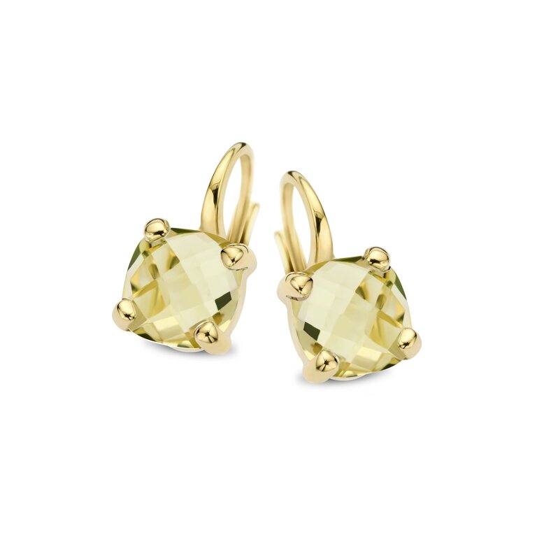Rimini Earrings Piccoli lemon quartz