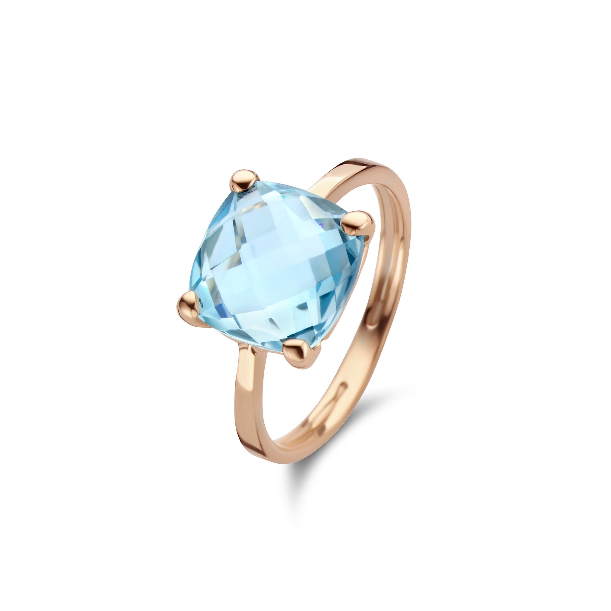 Jarrèl | Rimini Ring Pelle blue topaz - Jarrèl Exclusive Jewelry