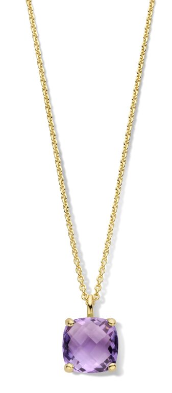 Rimini Necklace Pelle amethist