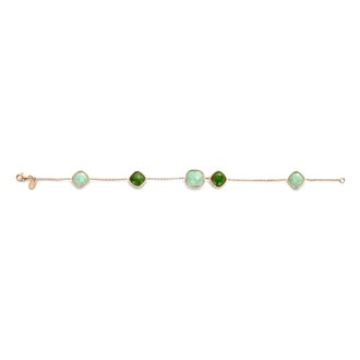 San Marino Bracelet Angolo aventurine green jade