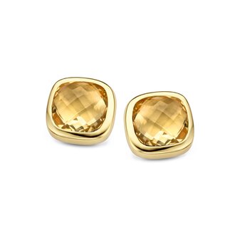 San Marino Earstuds Medio citrine