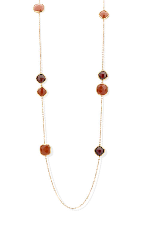 San Marino Necklace Chanel cornaline and garnet