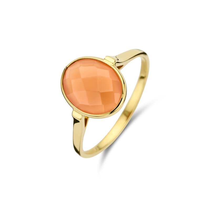 Venice Ring orange moonstone