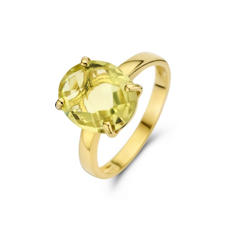 Sienna Ring Medio lemon quartz
