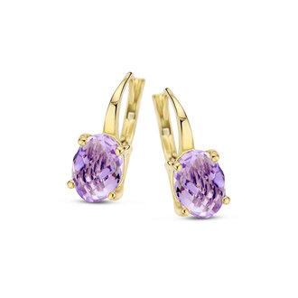 Sienna Earrings Piccolo purple amethist