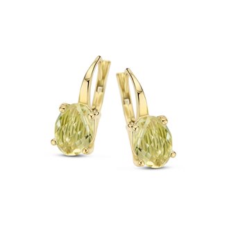 Sienna Earrings Piccolo lemon quartz