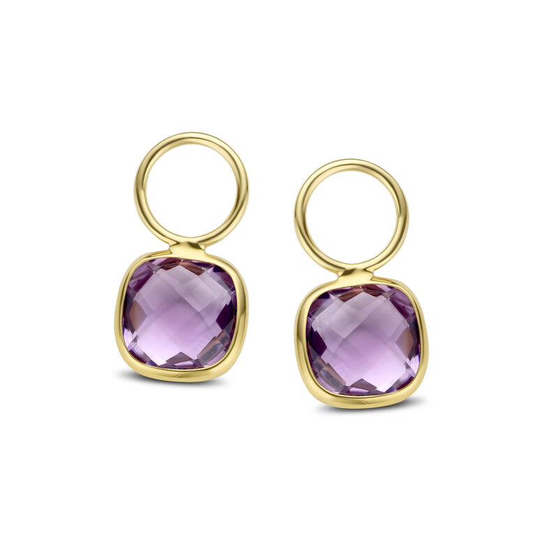 San Marino Pendants Medi purple amethist