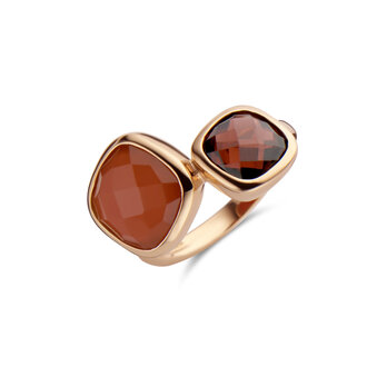 San Marino Ring Due carnelian and garnet San Marino Ring Due carnelian and garnet