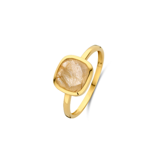 San Marino Ring Medio rutilized quartz San Marino Ring Medio rutilized quartz