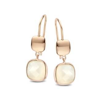 San Marino Piazza Earrings white mother of pearl