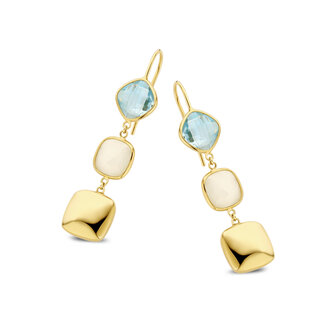 San Marino Piazza Earrings Royale seablue