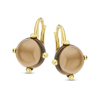 Lyon Earrings smokey quartz