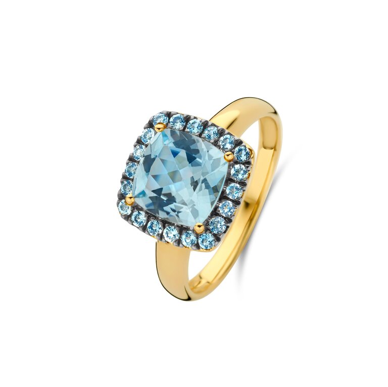 Milano Ring Bellisimo blue topaz