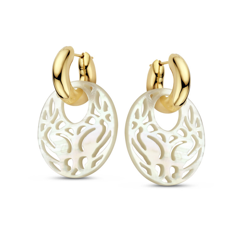 Ronda Pendants white mother of pearl
