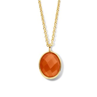 Venice Necklace orange moonstone