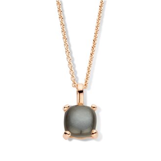 Los Angeles Necklace Piccola grey moonstone