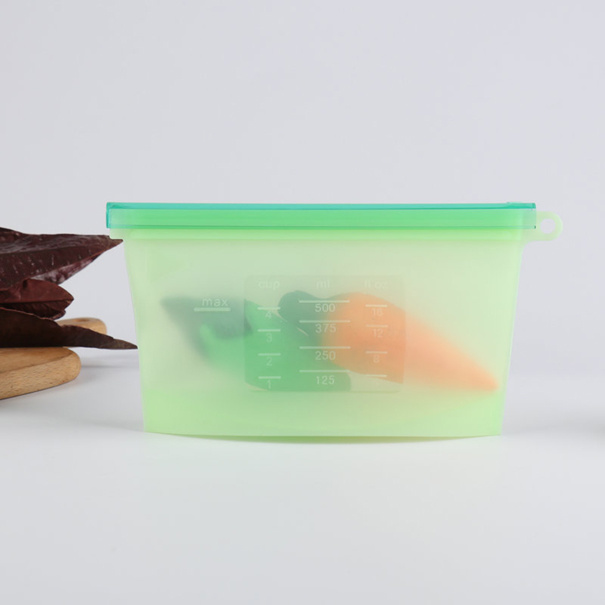 silicone reusable storage bolsas