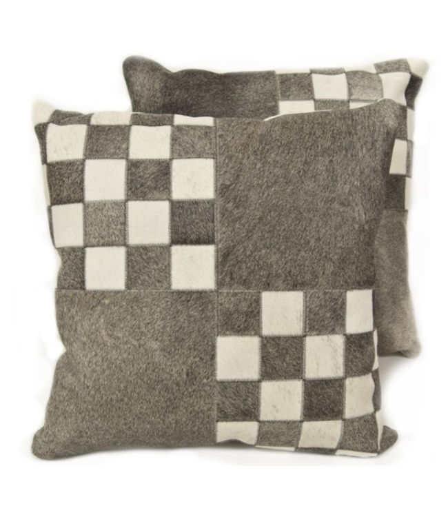 cowhide cushion covers