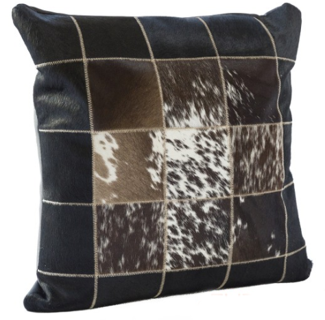 cowhide cushion