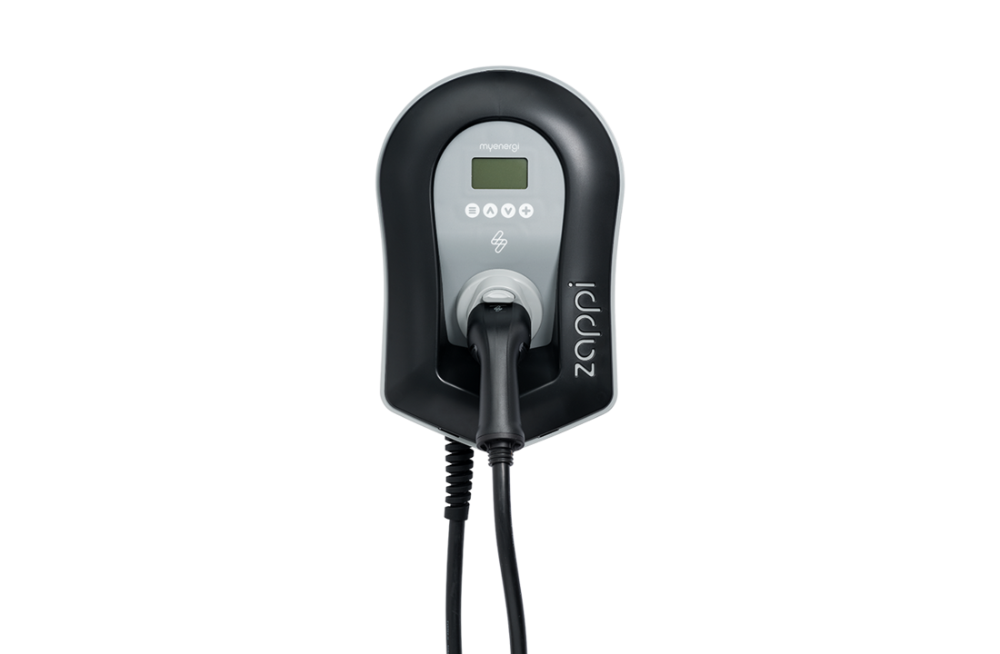 Zappi 3 fase met kabel zwart of wit